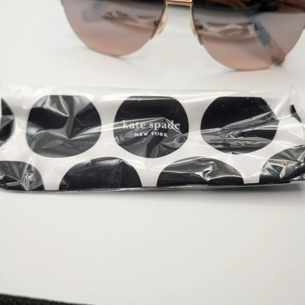 Kate Spade Bethann Sunglasses Rose gold Tortoiseshell